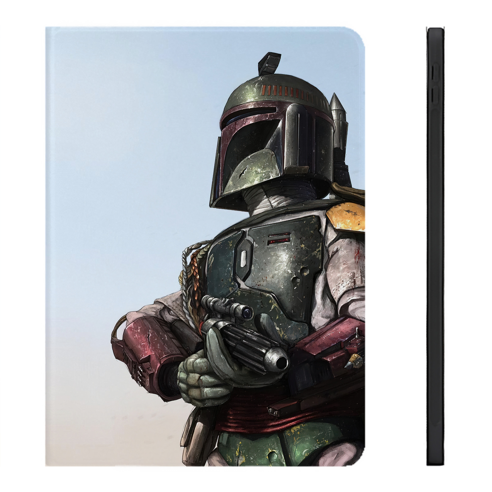 （画像用） スター・ウォーズ Star Wars IPadケース ペンホルダー付き ブックスタイルデザイン